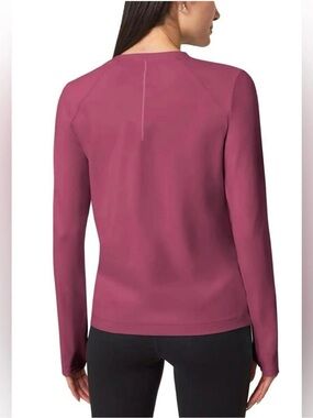 Mondetta Long-Sleeve Active Top - Rose Mauve